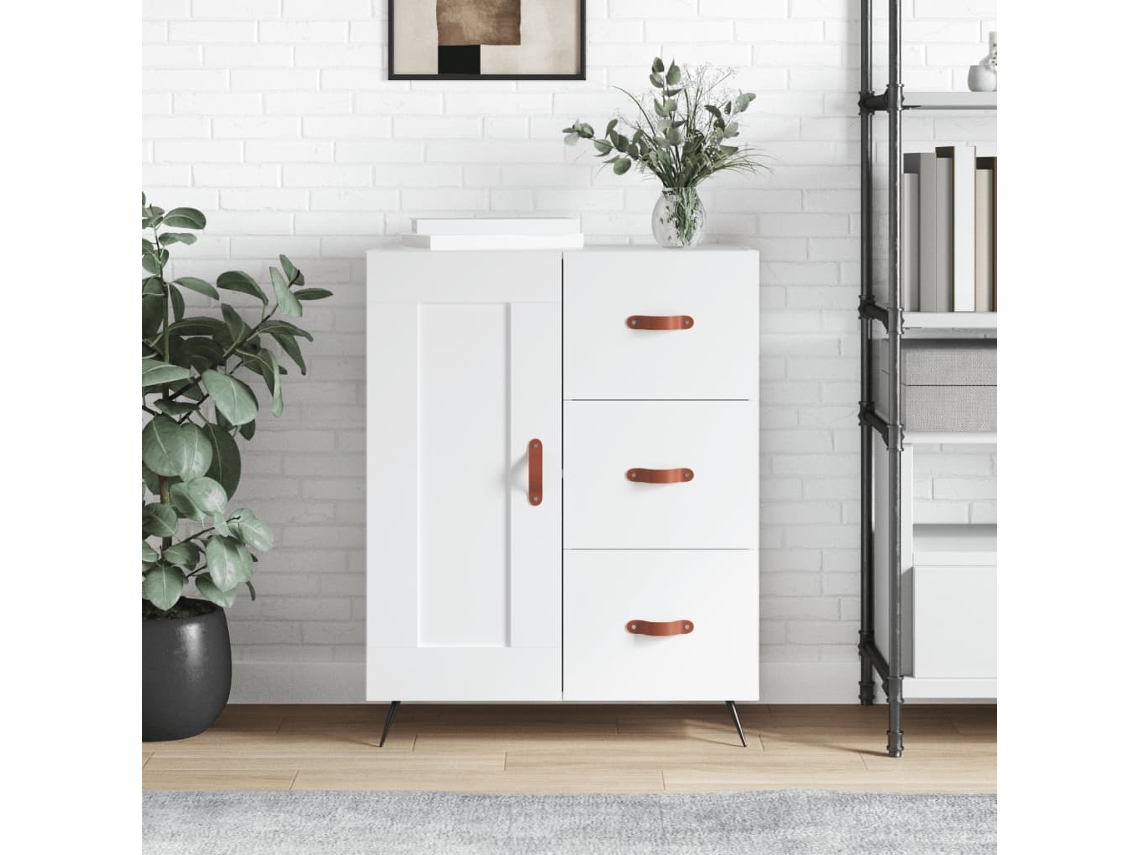 Lovely Home Aparador 69,5X34X90 Cm Madera Procesada Blanco