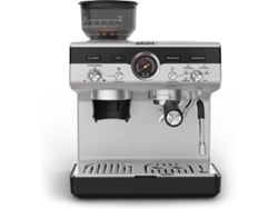 Máquina de Café Manual KRUPS Precision XP801T10 (15 Bar - Molinillo integrado)  