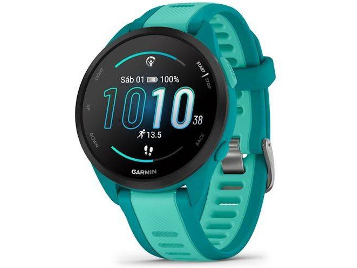 Smartwatch Deportivo GARMIN Forerunner 165 Music (Azul Turquesa)