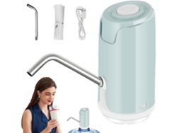 Bomba eléctrica para botellas de agua para el hogar, aulas, exteriores, empresas, Chrui (verde)