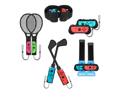Kit de Accesorios Ay-ay-slink00500-1 (Nintendo Switch - Negro)