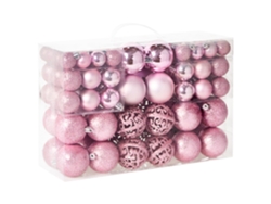 Juego de 100 bolas Beliani Vanern rosa