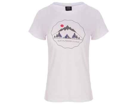 Camiseta de Mujer IZAS Adael Montaña Blanco (XL)
