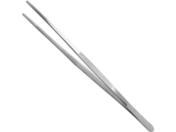 Pinzas De Acero Inoxidable Largas 30cm Con Punta Serrada Precisa Para Acuarios Jardinería Cocina Y Trabajo Industrial