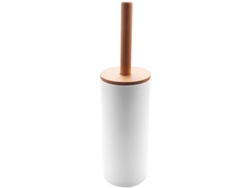 Cepillo de baño de bambú con base, portaescobillas, accesorios de baño Jortmrd