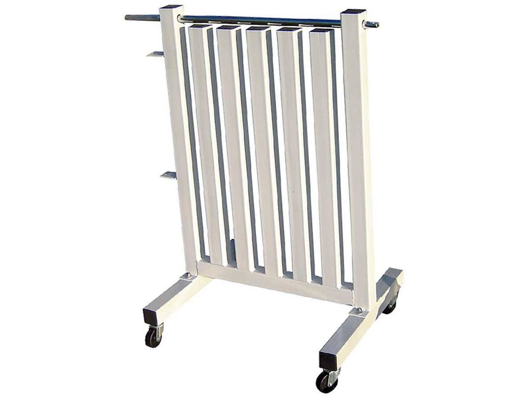 Soporte de Pesos de Vinilo SOFTEE (Con Ruedas - 115x170x12cm - Metal)