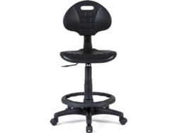 Silla de Escritorio Alta RIVA Big Tulip F Negro