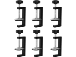 Juego De 6 Abrazaderas Para Muebles, Ideales Para Carpintería, Ebanistería Y Construcción: Fijación Segura.