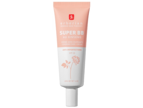 Super Bb Con Ginseng 40 Ml Tinte : Claro ERBORIAN