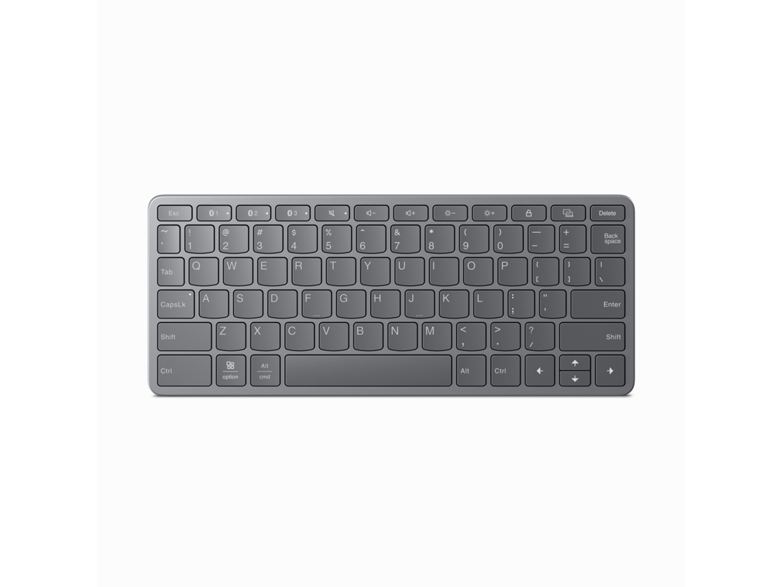 Zg38c05814 Teclado Universal Usb Bluetooth Qwerty Gris Lenovo