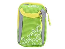 Brazalete De Deporte Para Correr Verde Impermeable, Mochila De Muñeca Para Teléfonos De 5.5 Pulgadas Y Menos