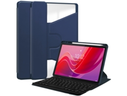 Funda con teclado para Lenovo Tab M11 11 2024 TB330FU, color azul oscuro Gertiz
