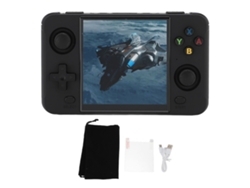 Consola De Juegos Retro Portátil De Código Abierto Con Pantalla Ips De 4 Pulgadas 16g 128g Negro