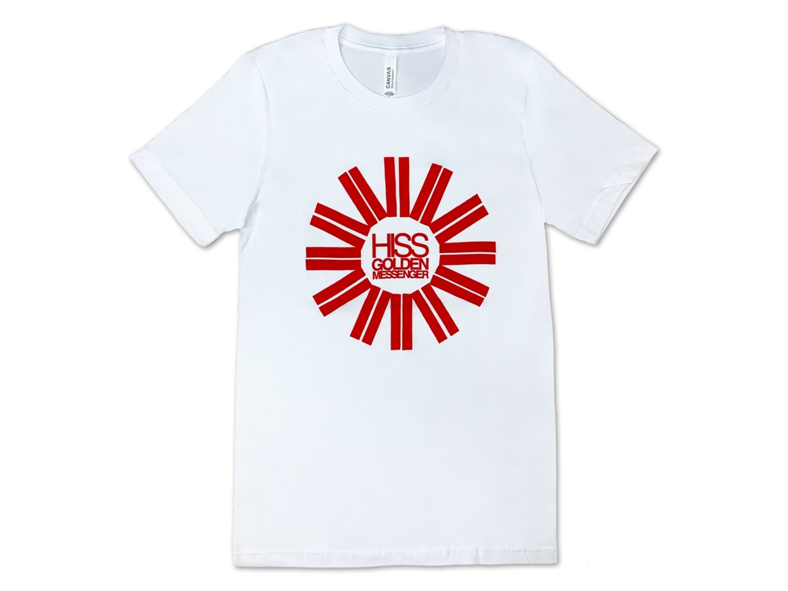 Hiss Golden Messenger Red Sun T-shirt Rockinstone Unisex Adults Best Sellers Size:l