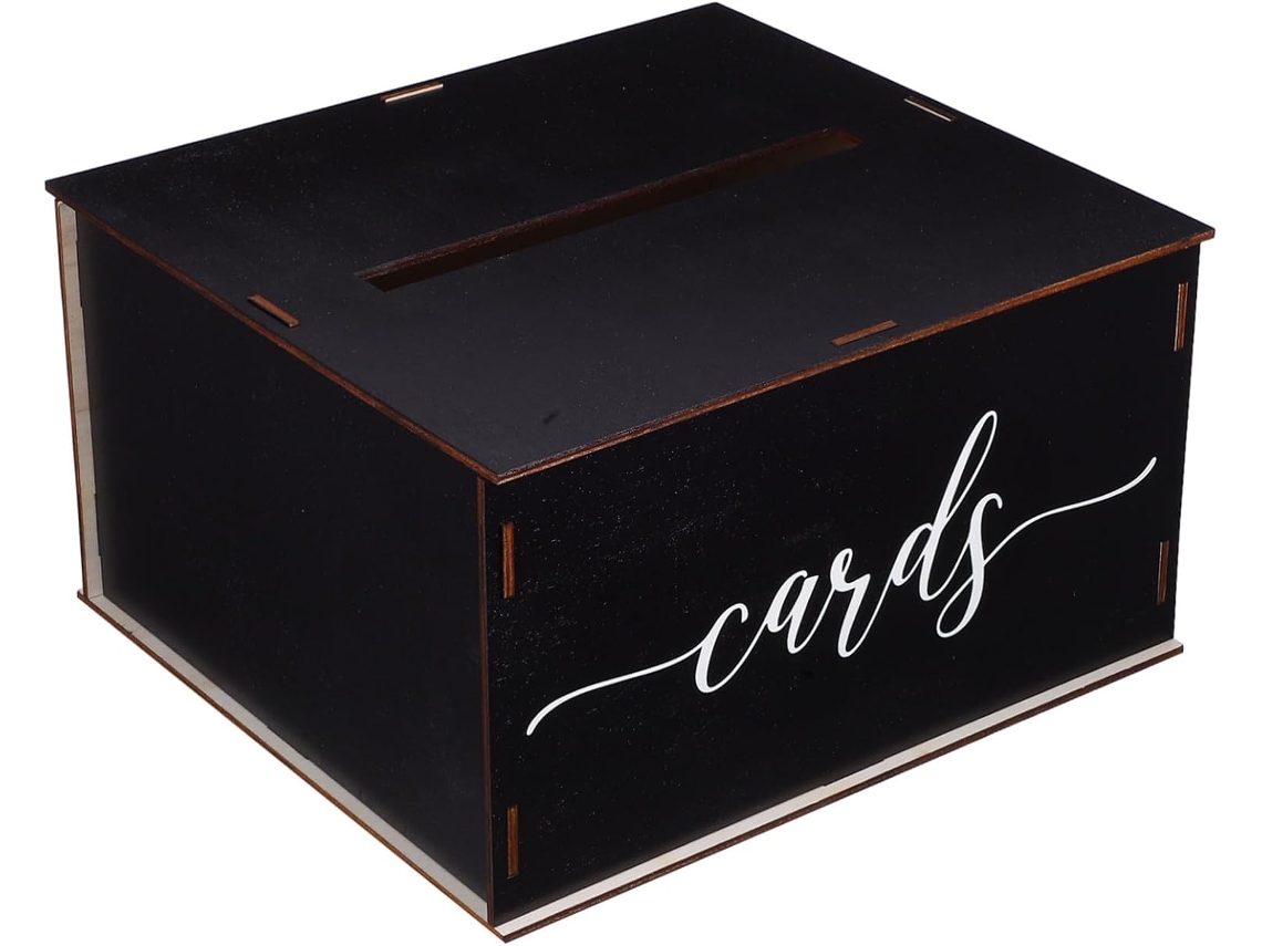 Caja Resistente Para Tarjetas Con Sobre Para Bodas, Oficinas Y Eventos - Decoración Romántica
