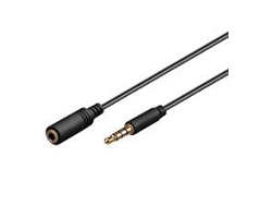 Cable de audio GOOBAY 1,5m 3,5mm Negro