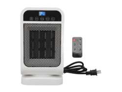 Calentador De Agua Vertical Con Cabezal Oscilante, 1500 W, Pantalla Táctil, Control Remoto, Silencioso, Para Baño, 110 V, Enchufe Estadounidense.