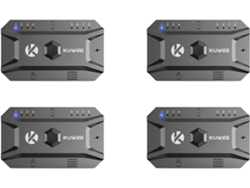 Hub Convertidor Bluetooth 4x Usb 5.0 Para Teclado Y Ratón Con Cable