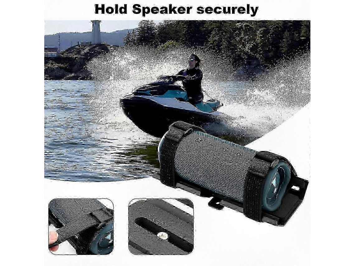 Soporte de altavoz portátil para motos acuáticas, motos de nieve y barcos. Metal. Compatible con los modelos Szrh A C. Chaberlu.