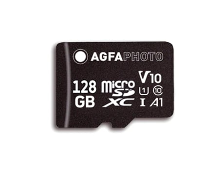 Tarjeta de Memoria Agfa Micro Sdxc Uhs-I 128Gb Alta Velocidad Clase 10 U1 V10