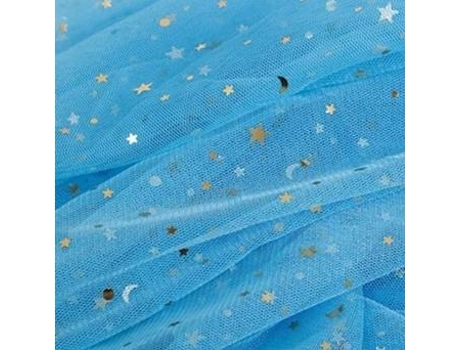 Tela De Tul De Malla Tejida Para Vestir Para Niños Cosiendo Decoración De La Casa Colorida Y Coloreada (8 - 25X135 Cm 0.25 Metros)