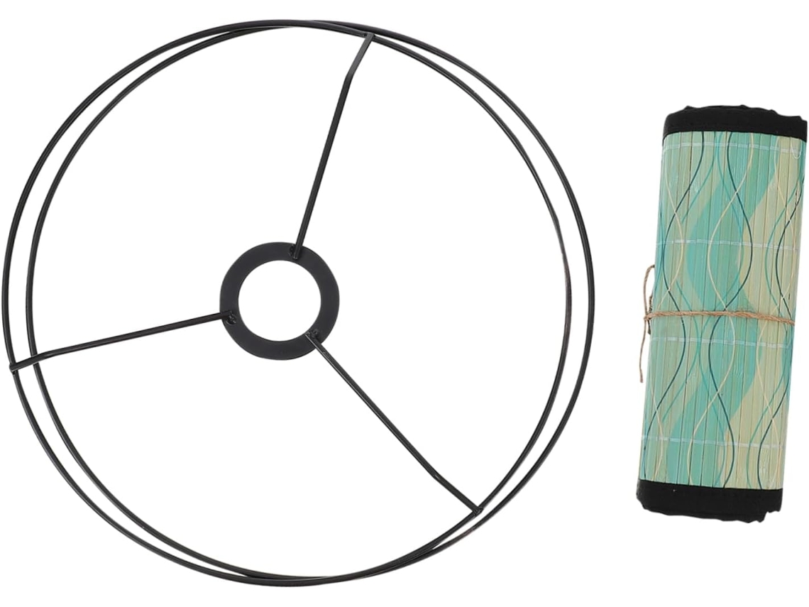 1 Pantalla Decorativa Moderna Para Lámpara De Mesa O Plafón: Elegancia Y Calidez Para Su Interior.