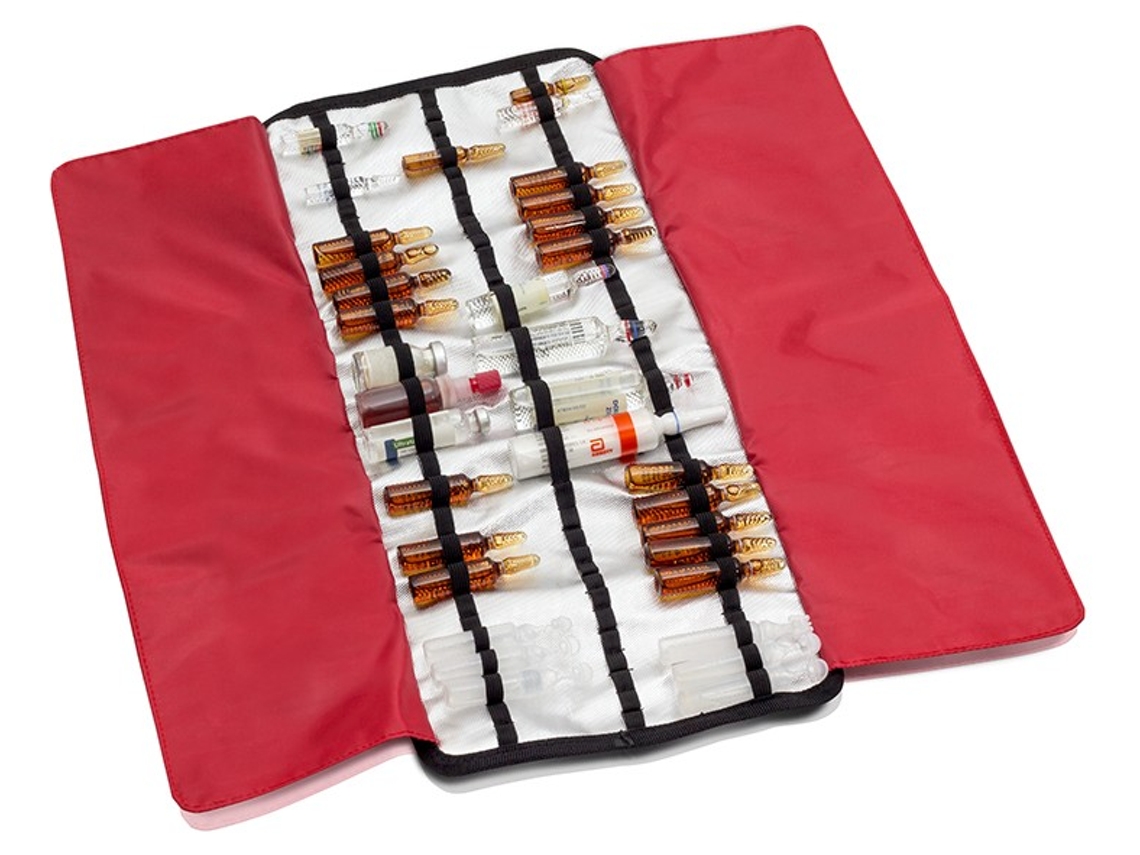 Ampulario Isotérmino ELITE BAGS Acolchado Enrrollable Rojo ELITE BAGS