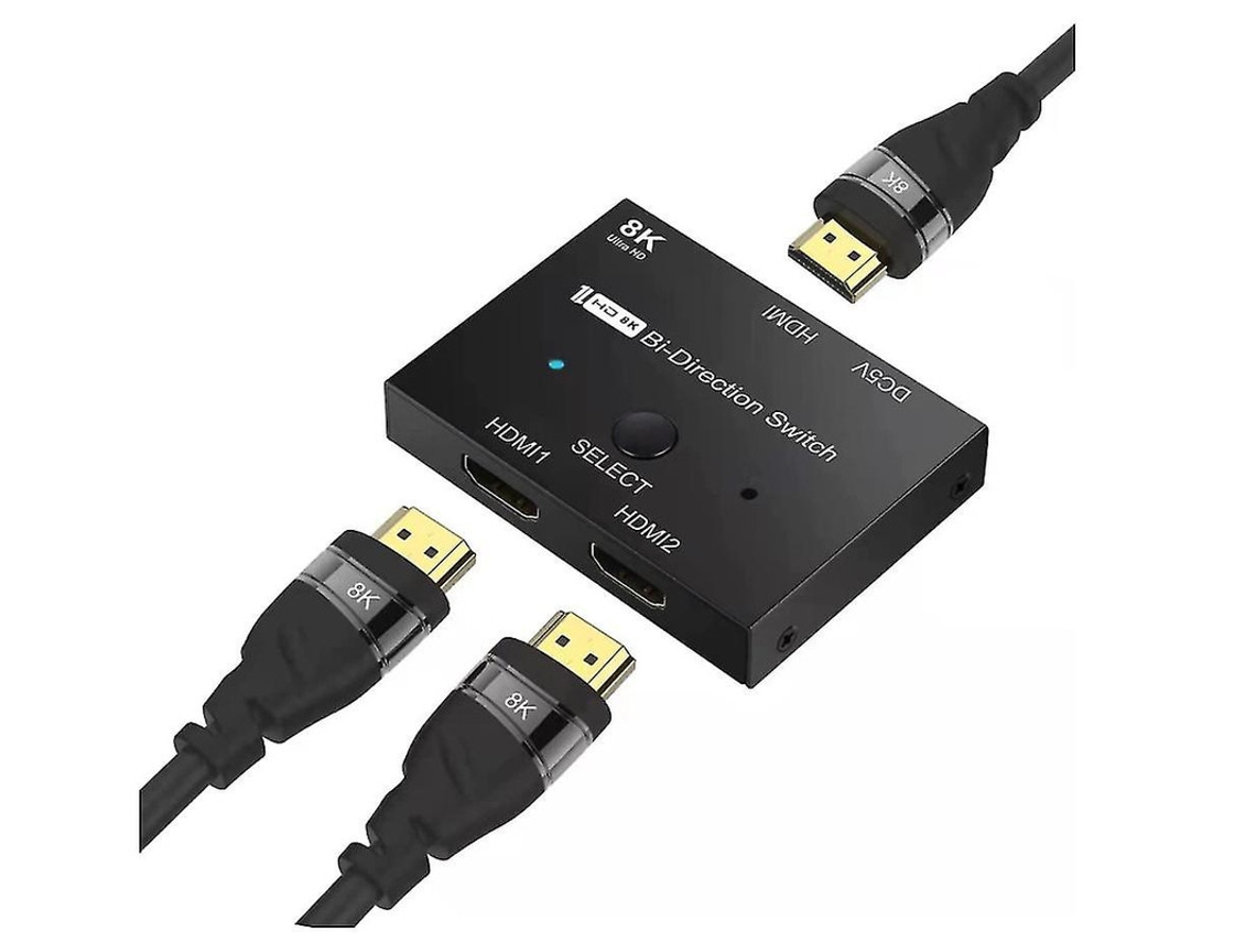 YIZHOOD Inf084 Adaptador divisor HDMI actualizado negro