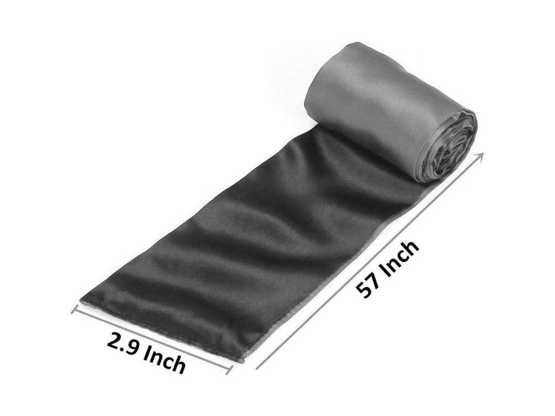 Antifaz De Satén Para Dormir, Ajustable, 150 Cm, Suave Y Liso Para Adultos Y Niños.