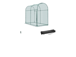 Valla de jardín, resistente al viento, fácil de instalar, 73x37x61 pulgadas.
