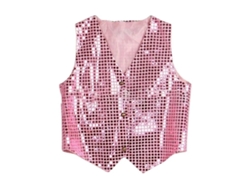 2026-chaleco Sin Mangas De Lentejuelas Brillante Unisex Para Niños Colorido Para Fiesta Y Actuaciones