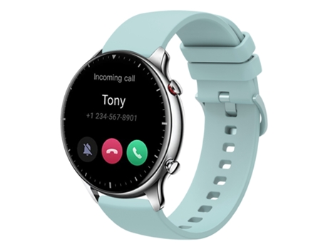 Correa Smartwatch para Amazfit GTR 2 22mm Silicona Suave Color Sólido (Verde Zafiro)