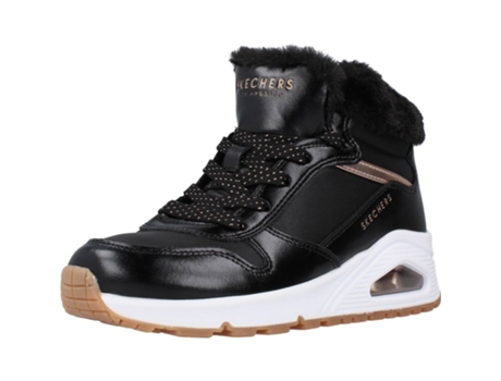 Zapatos de Niños SKECHERS Uno Cozy On Negro (27.5)