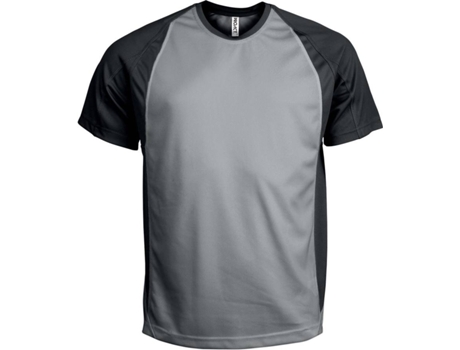 Camiseta de Hombre para Deporte PROACT Multideportes Poliéster Gris (3XL)