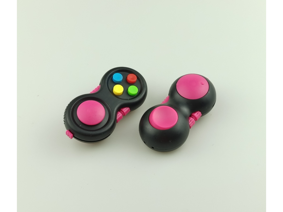 Juguete antiestrés con 8 funciones para aliviar la ansiedad en adultos y niños. Color rosa. Hexinyigjly.