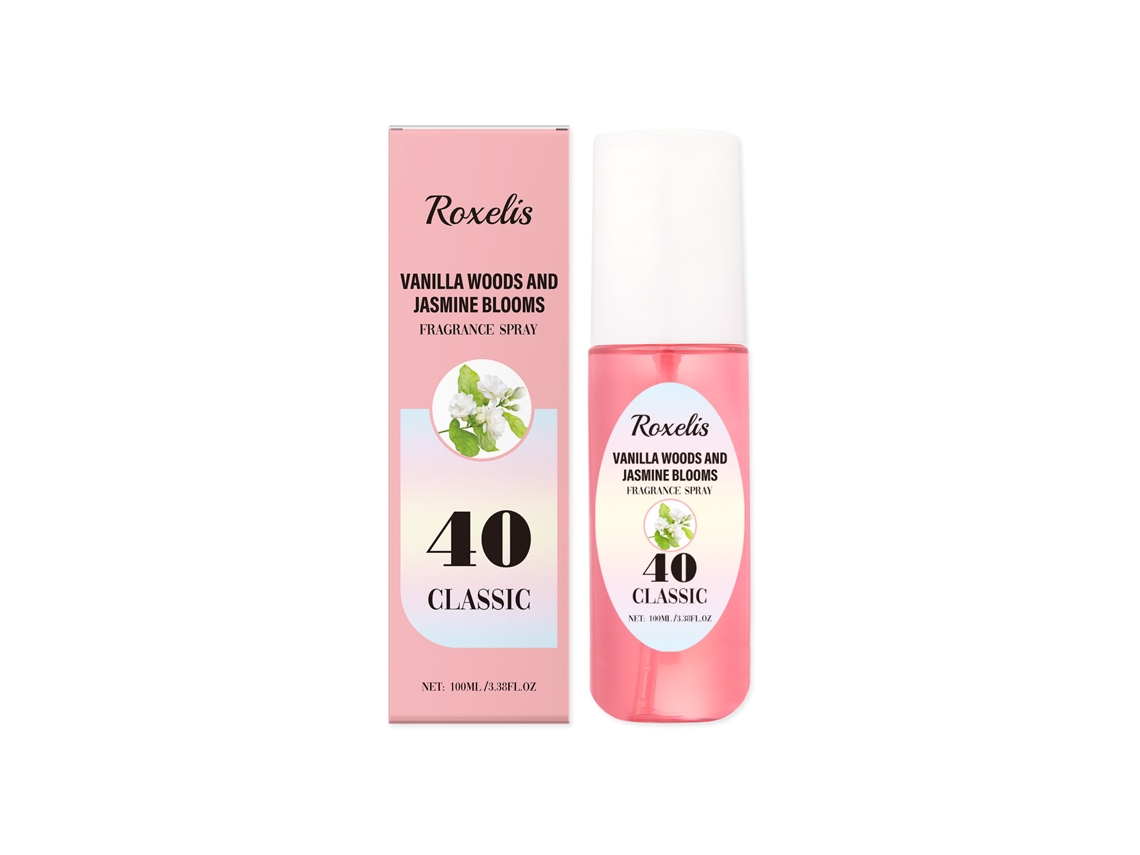 Perfume corporal con fragancia ligera de jazmín
