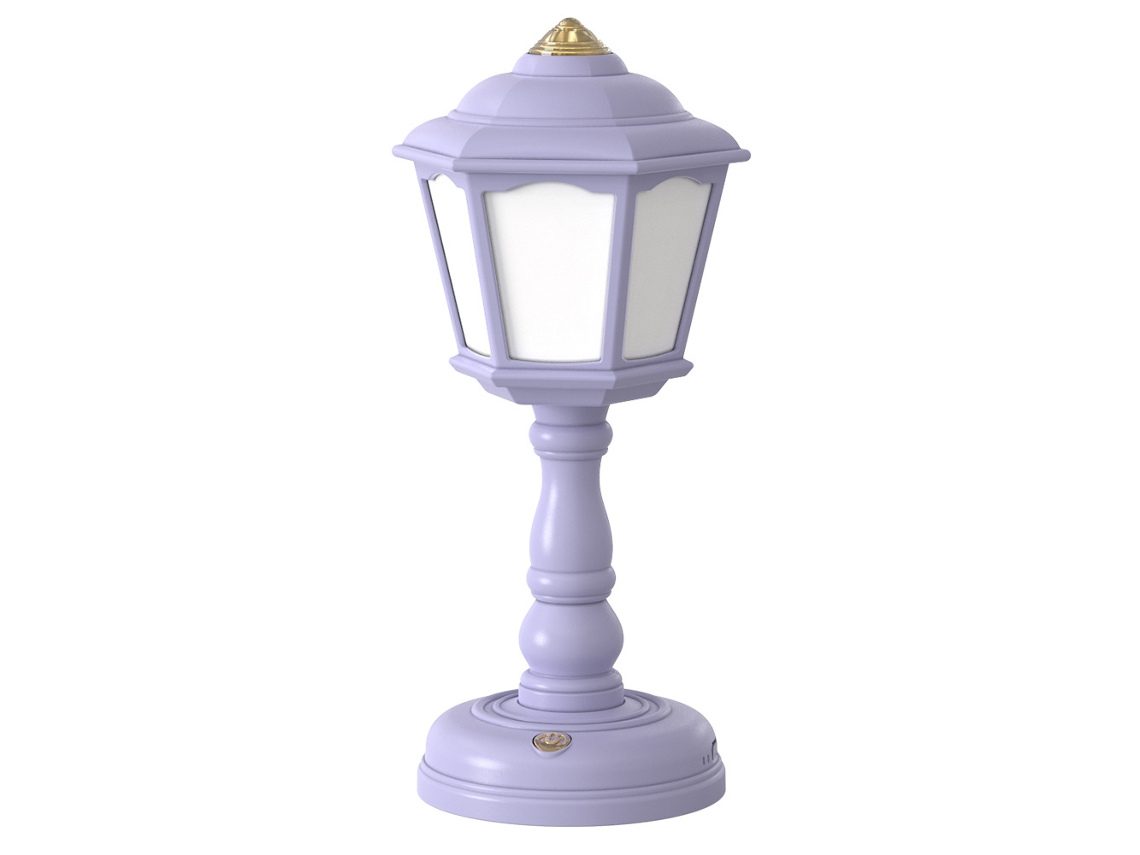 Luz Noturna Recarregável Retro - Roxo JEIIBRZUI