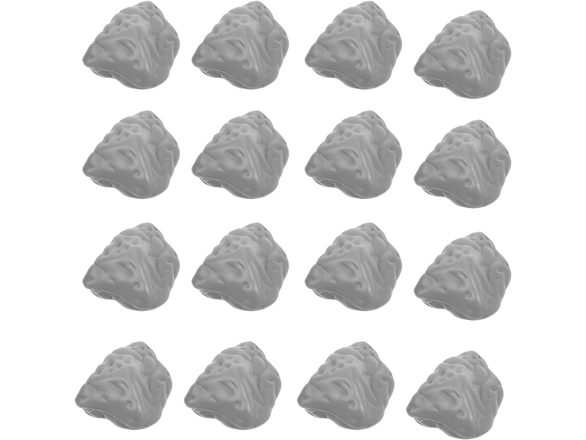 Piedras Artificiales Grises De Aspecto Realista Para Paisajismo De Jardines Exteriores.