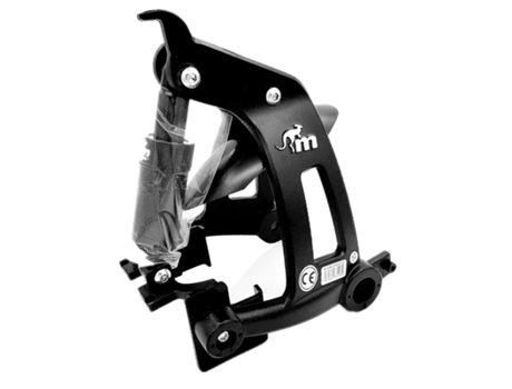 Suspensión trasera V2 para Xiaomi M365, Pro, 2, 3 y 1S Negro MONORIM