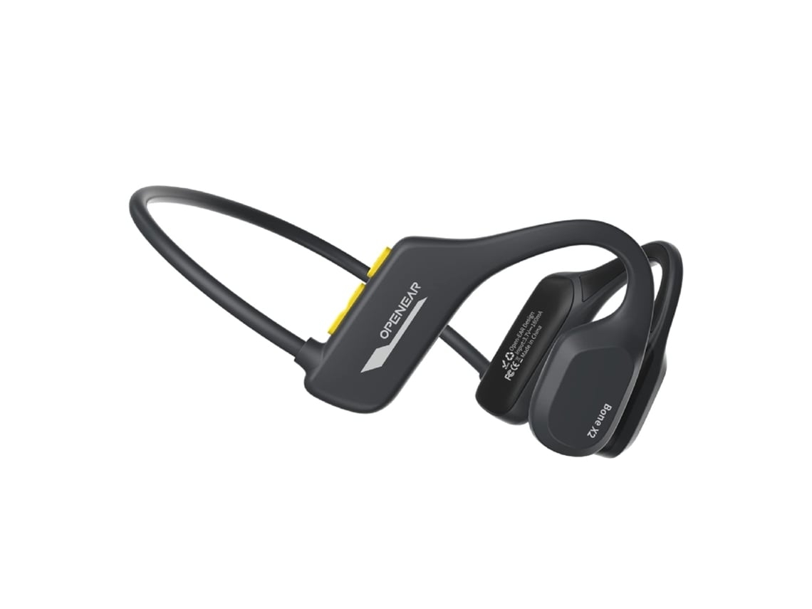 Auriculares de conducción ósea subacuáticos Chennnls, negros