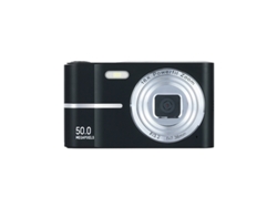 Cámara digital 4K M03 pantalla LCD de 24 pulgadas zoom 16x minicámara compacta color negro GERTIZ