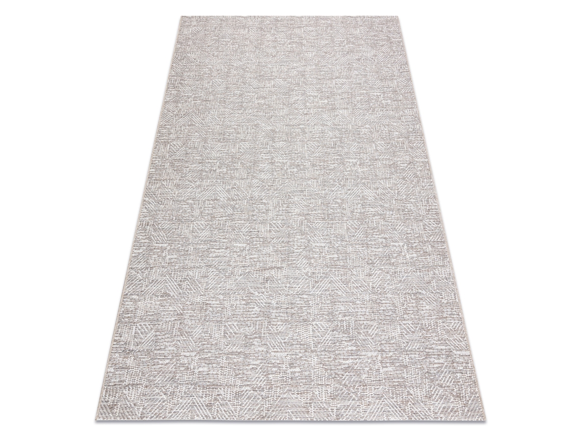 Alfombra Color 47373560 Sisal Laberinto Beige (60 x 110 cm)