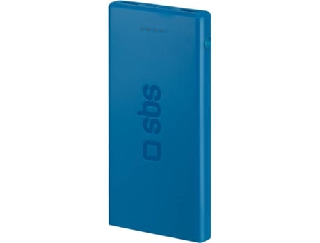 Powerbank SBS Fast Charge (10000 mAh - 2 USB - Azul)