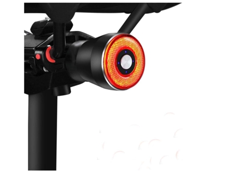 Luz trasera para luces traseras de bicicleta inteligente con sensor de freno, encendido/apagado automático, luces traseras ENZONS, color negro