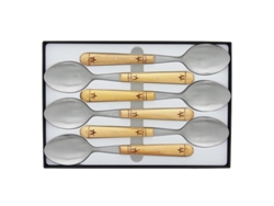 Juego de 6 cucharas de mesa NONTRON