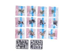 Set de 12 minifiguras de policía para niños (2026) - Juguetes educativos decorativos portátiles