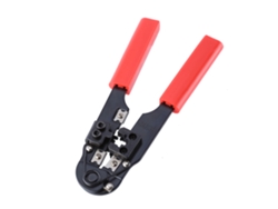Herramienta De Crimpado Modular Para Cables De Red Rj45 8p8c Con Corte Y Pelado De Alta Calidad.