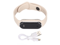 Reloj De Pulsera Repelente De Mosquitos Ultrasónico Recargable Con Led Y Contador De Pasos - Blanco
