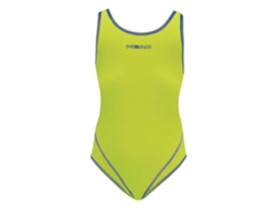Traje de baño para Mujer HEAD SWIMMING Wire Verde para Natacion (16 Años)