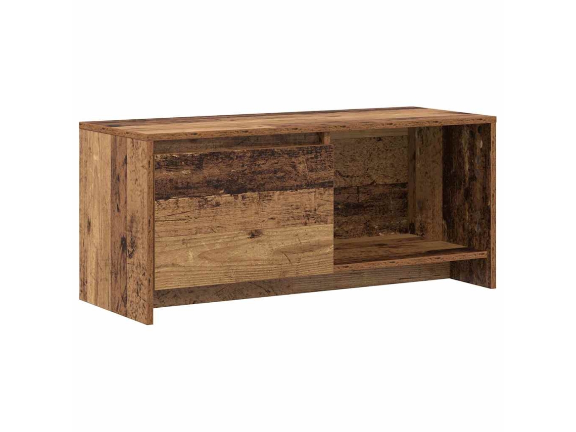 Maison Exclusive - Conjunto De Mueble De Tv Madera Vieja 90 X 35 X 40 Cm